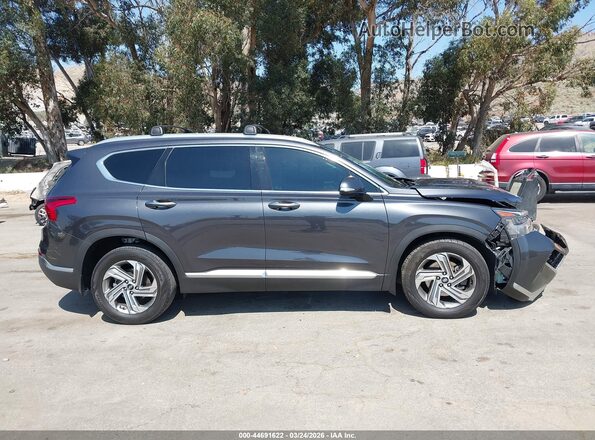 5NMS64AJ2NH412983 2022 HYUNDAI SANTA FE Gray Vista interior trasera