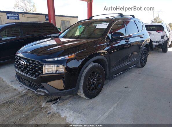 5NMS64AJ5NH381387 2022 HYUNDAI SANTA FE Black 