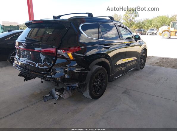 5NMS64AJ5NH381387 2022 HYUNDAI SANTA FE Black 