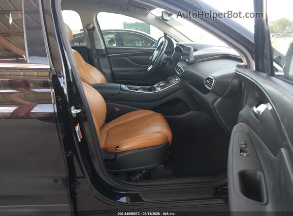 5NMS64AJ5NH381387 2022 HYUNDAI SANTA FE Black 