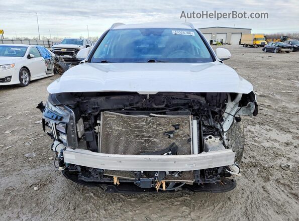 5NMS64AJ8MH339102 2021 HYUNDAI SANTA White Vista frontal