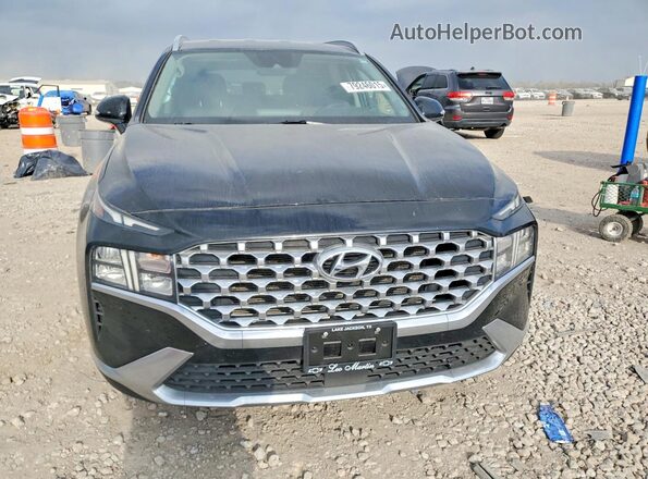 5NMS64AJ8MH354229 2021 HYUNDAI SANTA Black Դիմացի տեսք