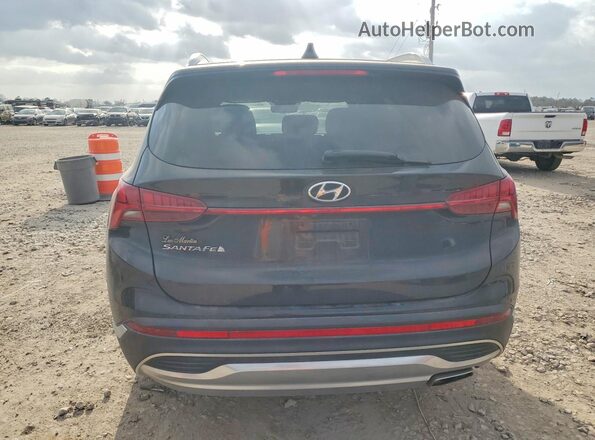 5NMS64AJ8MH354229 2021 HYUNDAI SANTA Black Հետևի տեսք