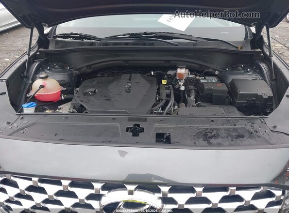 5NMS64AJ9NH407313 2022 HYUNDAI SANTA FE Gray უკანა ხედი