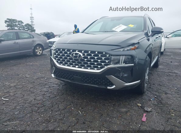 5NMS64AJ9NH407313 2022 HYUNDAI SANTA FE Gray წინა ხედი