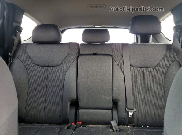 5NMS6DAJ6MH352897 2021 HYUNDAI SANTA Черный Вид задних сидений