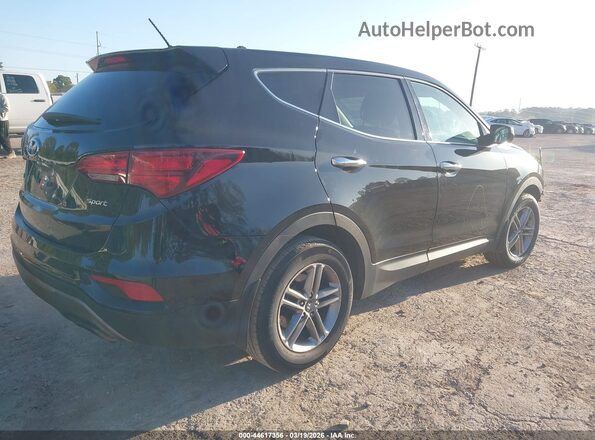 5NMZT3LB7JH074739 2018 HYUNDAI SANTA FE SPORT Black Задня права чверть