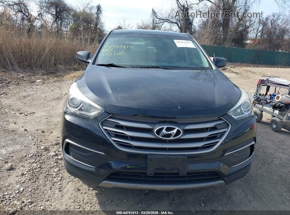 5NMZTDLB6JH073894 2018 HYUNDAI SANTA FE SPORT Черный Вид щитка приборов