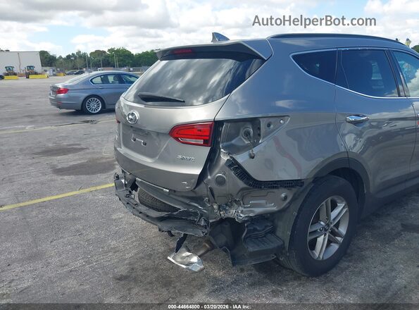 5NMZU3LB0JH053289 2018 HYUNDAI SANTA FE SPORT Серый 