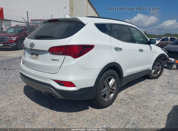 5NMZU3LB2HH017937 2017 HYUNDAI SANTA FE SPORT White Задня права чверть