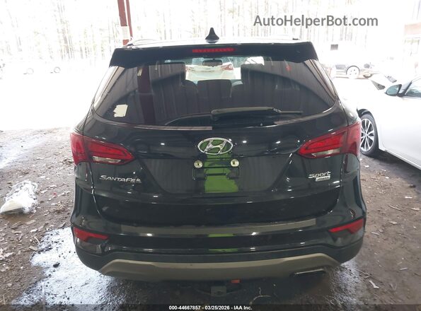 5NMZUDLB3HH008668 2017 HYUNDAI SANTA FE SPORT Black 