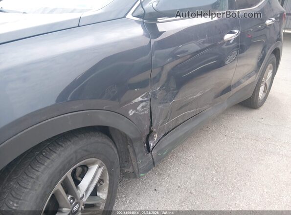 5NMZUDLB5HH026685 2017 HYUNDAI SANTA FE SPORT Navy Вид спереди