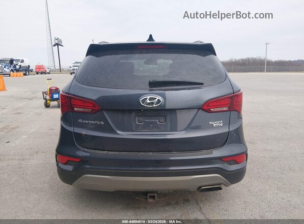 5NMZUDLB5HH026685 2017 HYUNDAI SANTA FE SPORT Navy 