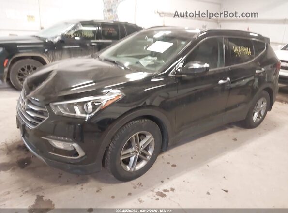 5NMZUDLB6JH077814 2018 HYUNDAI SANTA FE SPORT Black 