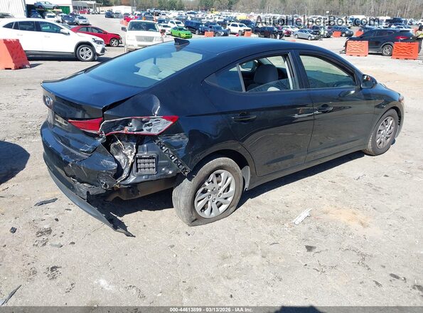 5NPD74LF0JH363455 2018 HYUNDAI ELANTRA Black Задня права чверть