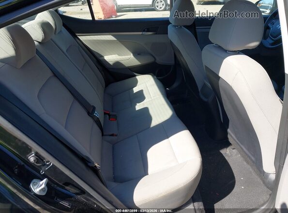 5NPD74LF0JH363455 2018 HYUNDAI ELANTRA Black Вид наклейки з VIN-кодом