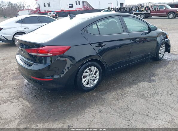 5NPD74LF0JH391904 2018 HYUNDAI ELANTRA Black 