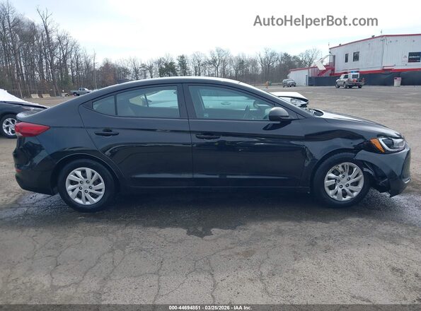 5NPD74LF0JH391904 2018 HYUNDAI ELANTRA Black 