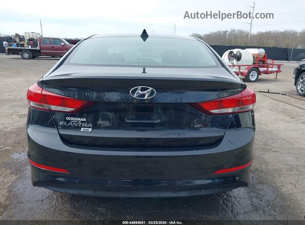 5NPD74LF0JH391904 2018 HYUNDAI ELANTRA Black 