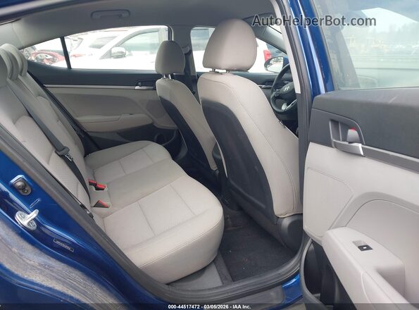 5NPD74LF0LH594536 2020 HYUNDAI ELANTRA Blue Widok naklejki z numerem VIN