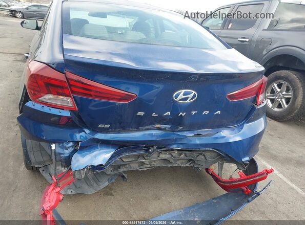 5NPD74LF0LH594536 2020 HYUNDAI ELANTRA Blue 
