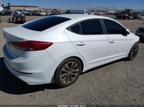 5NPD74LF1JH355803 2018 HYUNDAI ELANTRA White Rear right