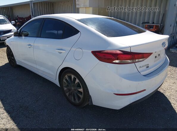 5NPD74LF1JH355803 2018 HYUNDAI ELANTRA White Rear left