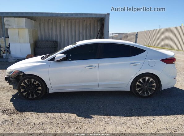 5NPD74LF1JH355803 2018 HYUNDAI ELANTRA White 