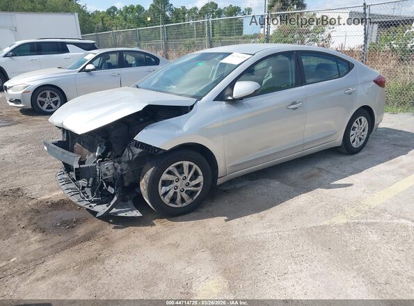 5NPD74LF1KH470113 2019 HYUNDAI ELANTRA Gray Przód lewy