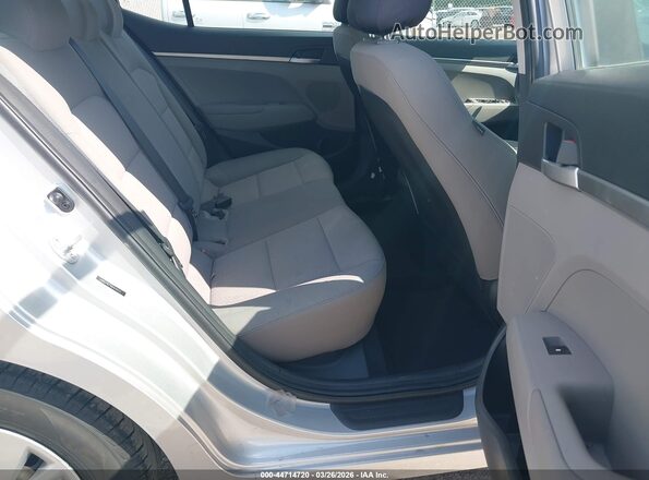 5NPD74LF1KH470113 2019 HYUNDAI ELANTRA Gray Widok naklejki z numerem VIN