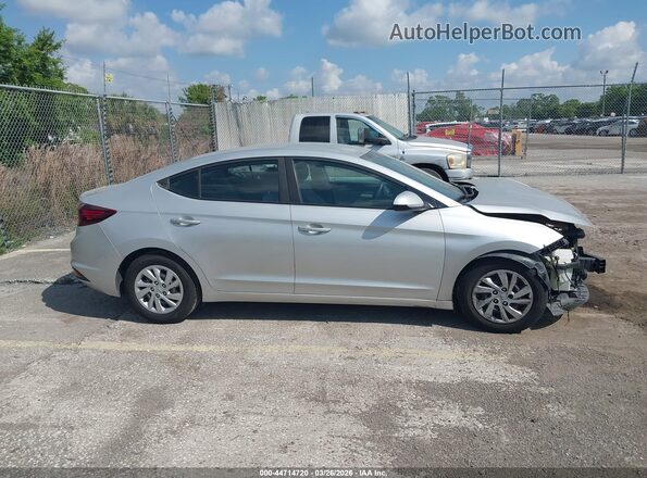 5NPD74LF1KH470113 2019 HYUNDAI ELANTRA Gray Widok wnętrza z tyłu