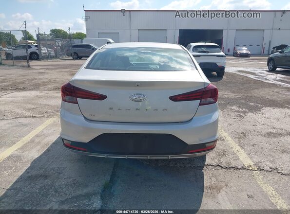 5NPD74LF1KH470113 2019 HYUNDAI ELANTRA Gray 
