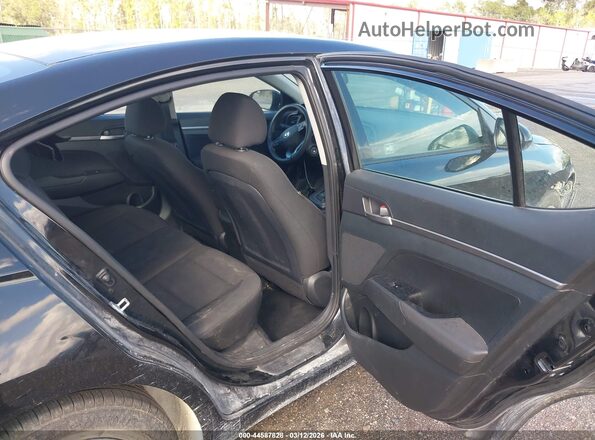5NPD74LF2KH474249 2019 HYUNDAI ELANTRA Black Widok naklejki z numerem VIN