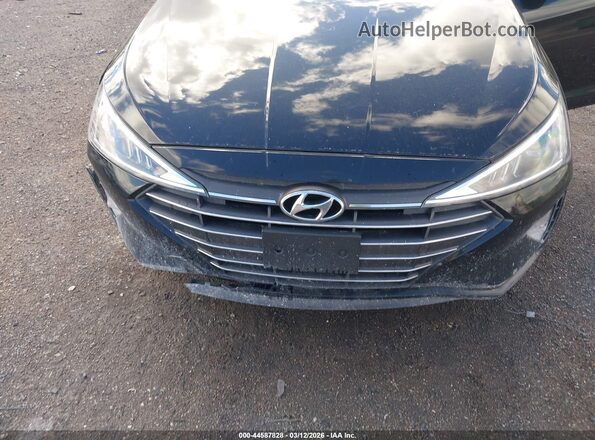 5NPD74LF2KH474249 2019 HYUNDAI ELANTRA Black Widok z przodu