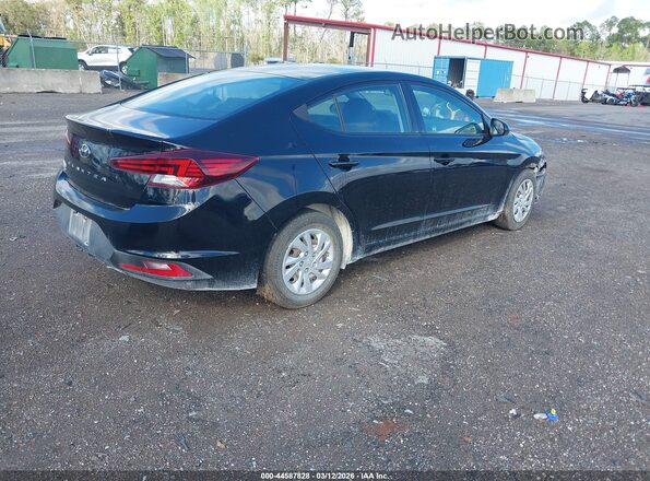 5NPD74LF2KH474249 2019 HYUNDAI ELANTRA Black Tył prawy