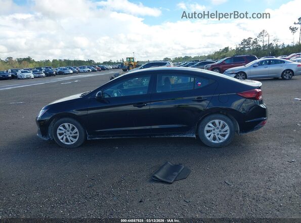 5NPD74LF2KH474249 2019 HYUNDAI ELANTRA Black Widok wnętrza 360 stopni