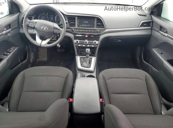 5NPD74LF2LH505131 2020 HYUNDAI ELANTRA White Առջևի վահանակի տեսք