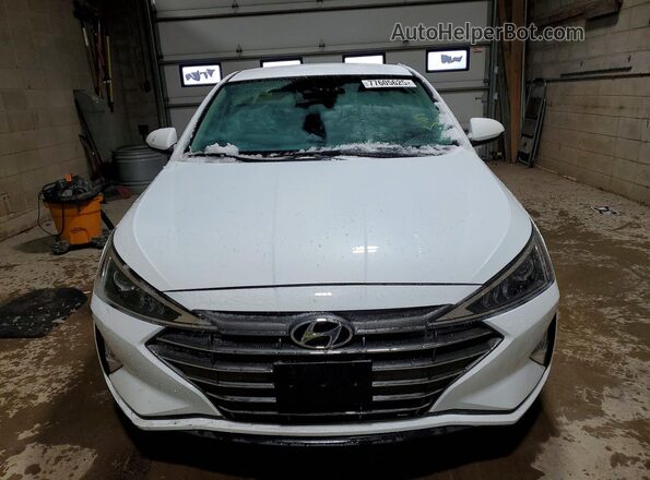 5NPD74LF2LH505131 2020 HYUNDAI ELANTRA White Դիմացի տեսք
