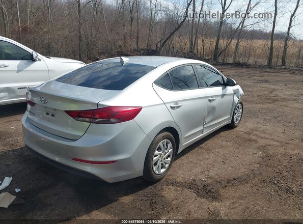 5NPD74LF3HH071647 2017 HYUNDAI ELANTRA Silver Trasero derecho
