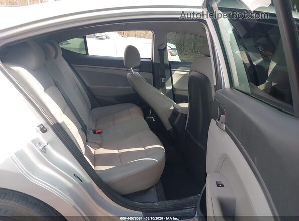 5NPD74LF3HH071647 2017 HYUNDAI ELANTRA Silver Vista de la etiqueta del VIN