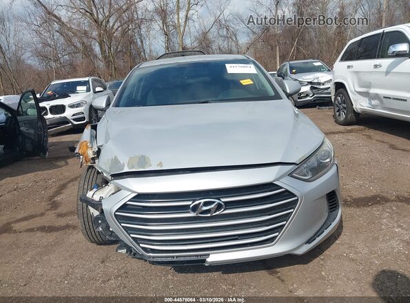 5NPD74LF3HH071647 2017 HYUNDAI ELANTRA Silver Vista del cuadro de instrumentos