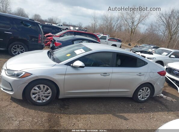 5NPD74LF3HH071647 2017 HYUNDAI ELANTRA Silver Vista interior de 360 grados