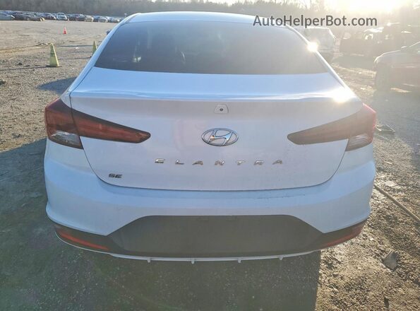 5NPD74LF4KH435033 2019 HYUNDAI ELANTRA White 
