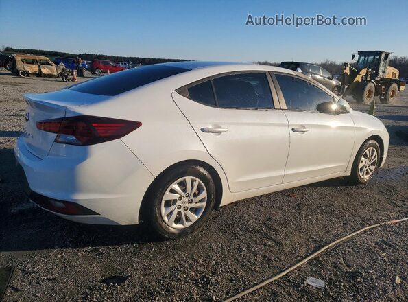 5NPD74LF4KH435033 2019 HYUNDAI ELANTRA White 