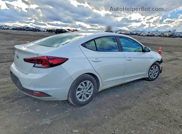 5NPD74LF4KH485799 2019 HYUNDAI ELANTRA White 