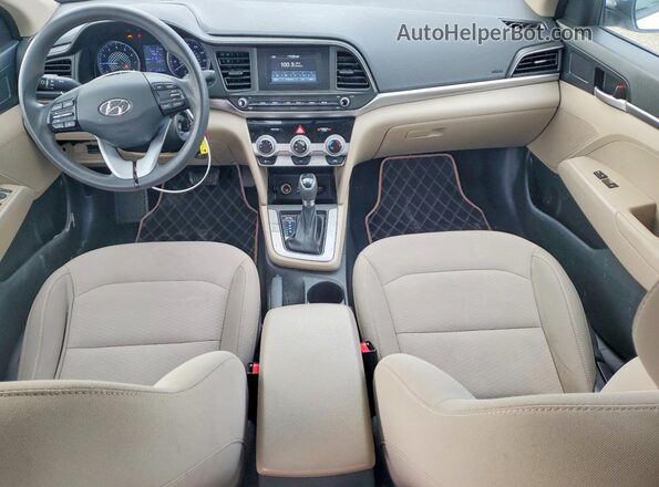5NPD74LF4KH485799 2019 HYUNDAI ELANTRA White 