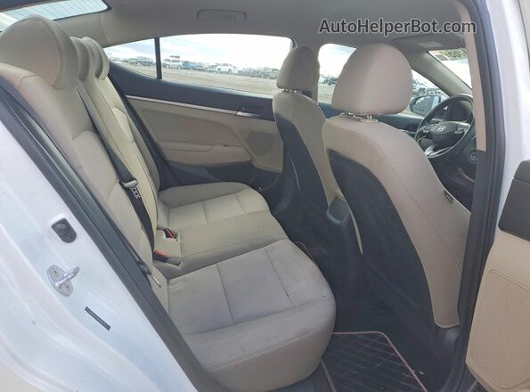 5NPD74LF4KH485799 2019 HYUNDAI ELANTRA White 