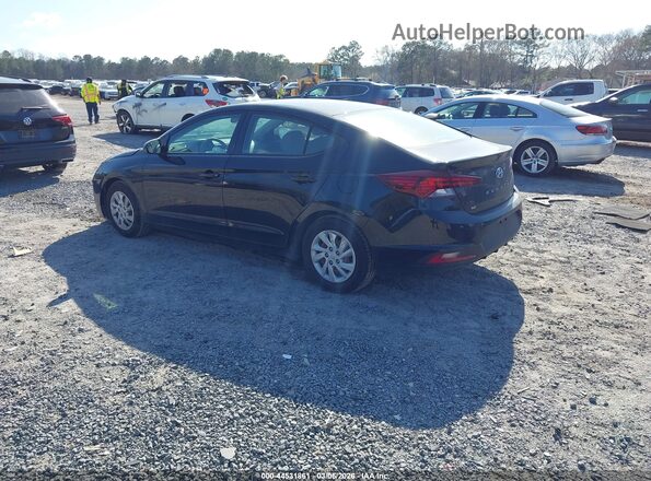 5NPD74LF5KH405748 2019 HYUNDAI ELANTRA Черный Задняя левая четверть