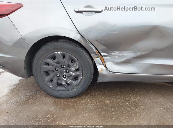 5NPD74LF5KH406138 2019 HYUNDAI ELANTRA Gray Widok z przodu
