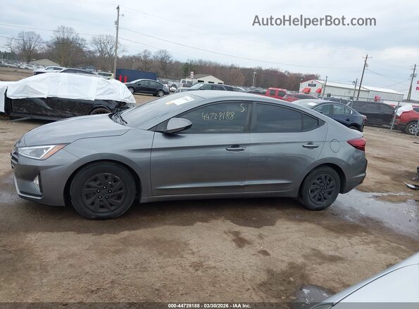 5NPD74LF5KH406138 2019 HYUNDAI ELANTRA Gray Widok wnętrza 360 stopni